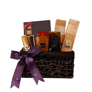 cesta de chocolate